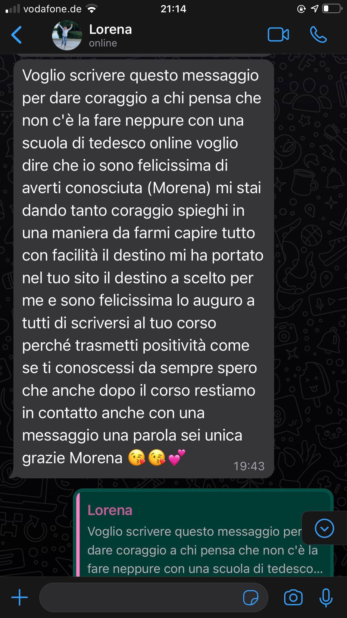 Recensione Lorena